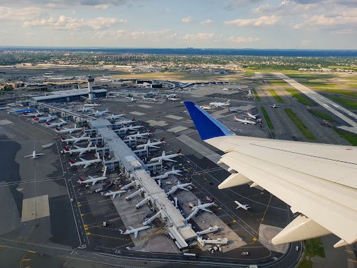 terminal view from air