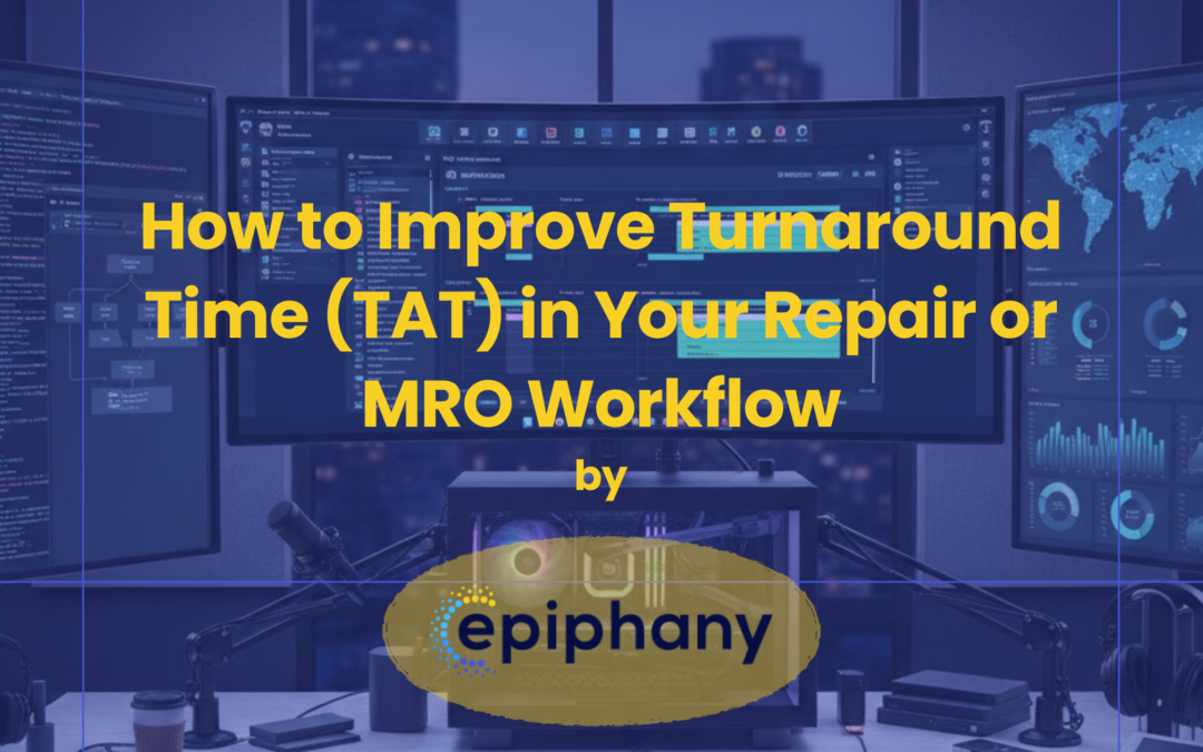 This article will walk you through the practical ways repair organizations can reduce TAT and how Epiphany Inc. supports these improvements through workflow architecture, inventory clarity and operational design.